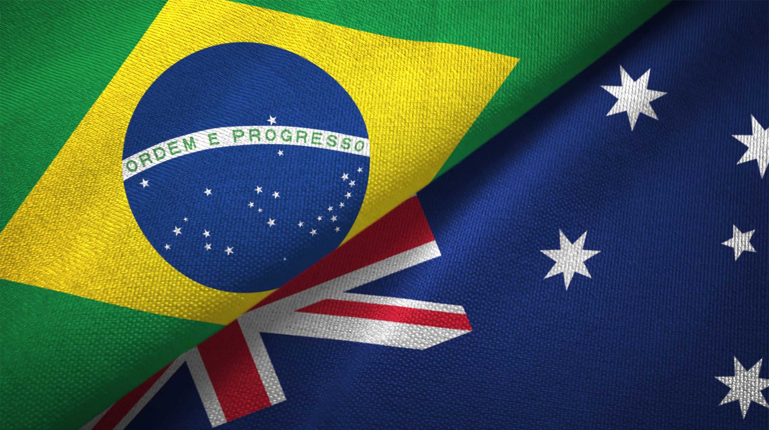 Bandeira Brasil Australia